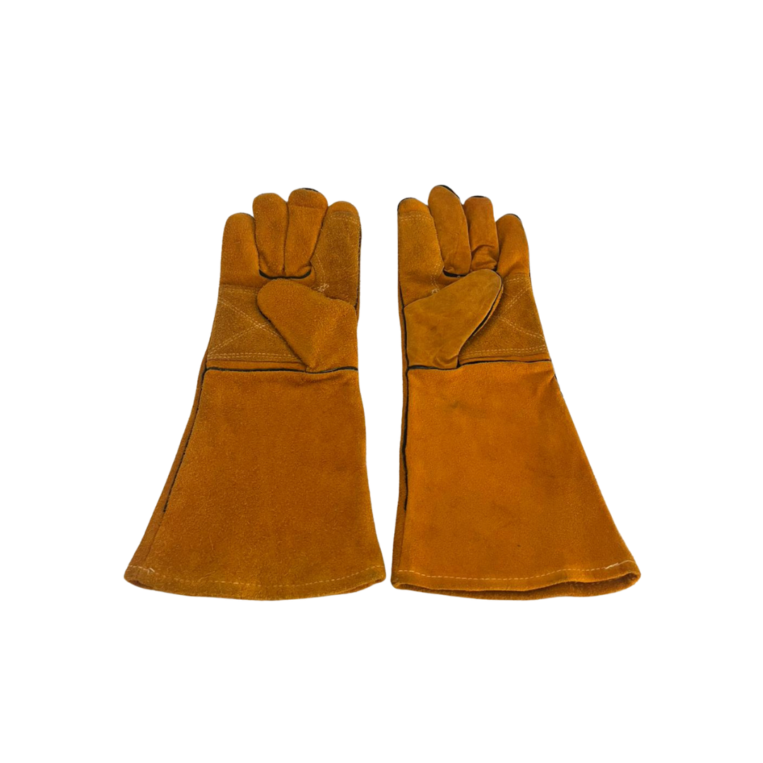 Guantes para soldar tipo Kevlar 16" en carnaza reforzada (PAR)